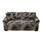 Geometric All-Season Universal Stretch Sofa Slipcover