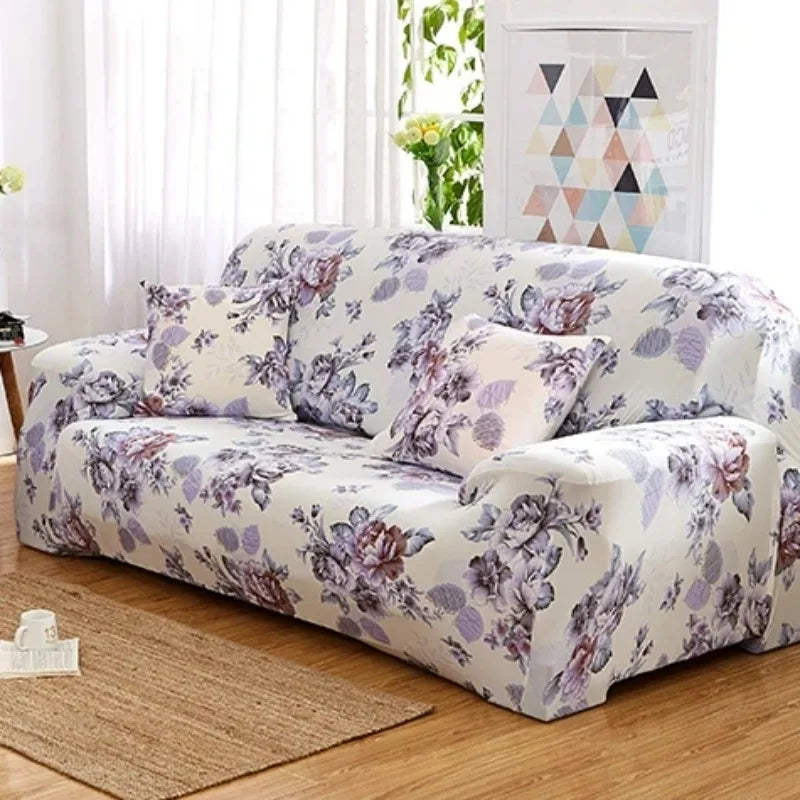 Botanical Floral Stretch All-Inclusive Sofa Slipcover