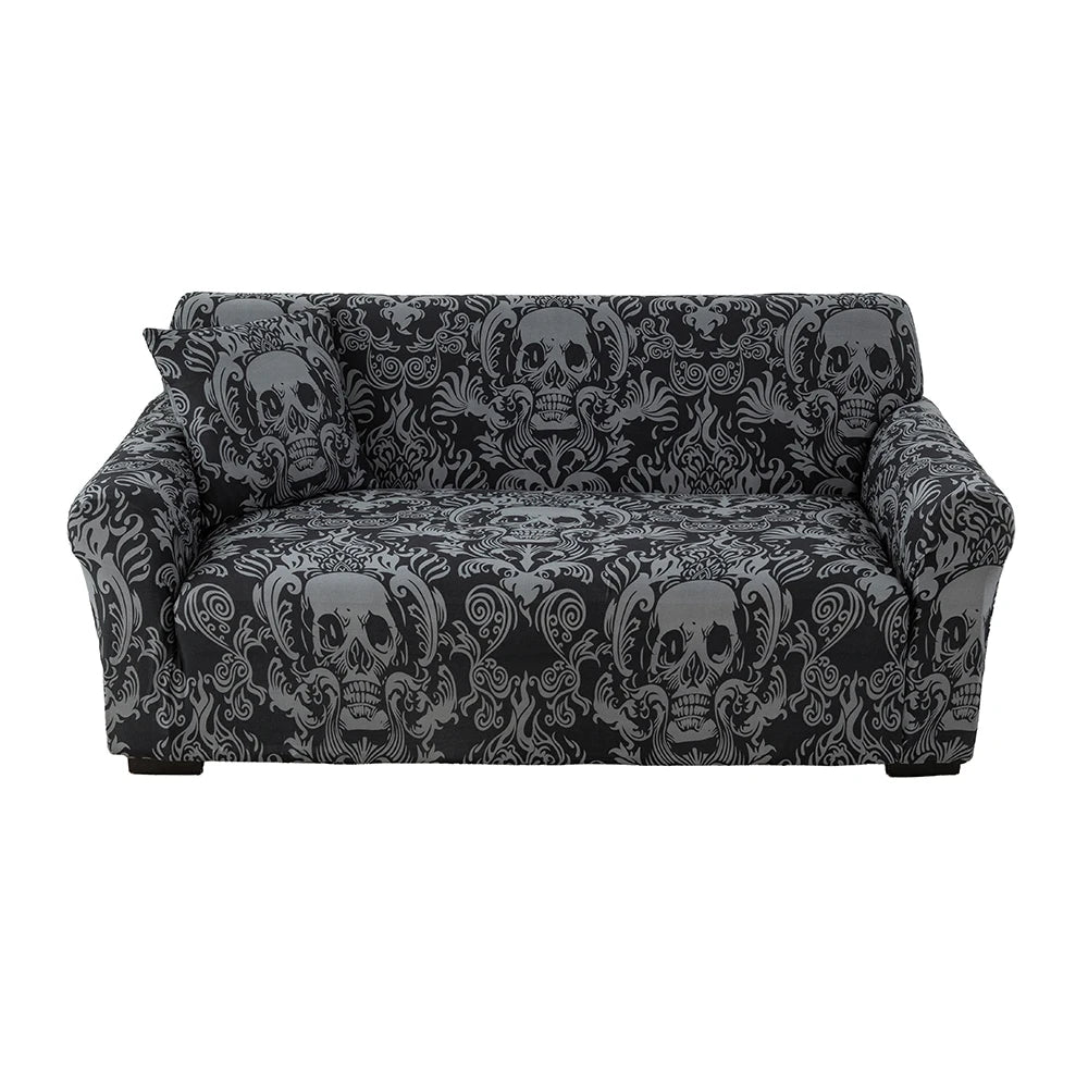 Geometric All-Season Universal Stretch Sofa Slipcover