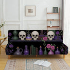 Armless Futon & Sofa Bed Stretch Slipcover - Graphic Print