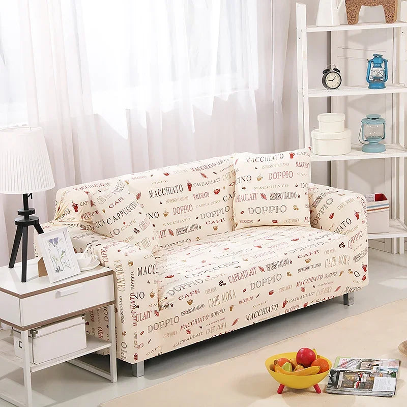 Botanical Floral Stretch All-Inclusive Sofa Slipcover