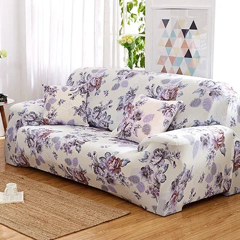 Botanical Floral Stretch All-Inclusive Sofa Slipcover