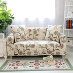Botanical Floral Stretch All-Inclusive Sofa Slipcover
