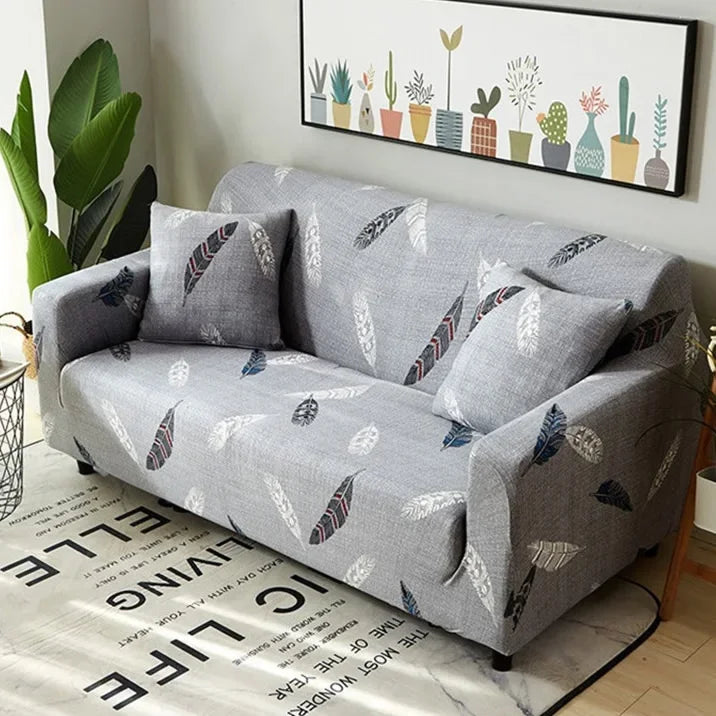 Botanical Floral Stretch All-Inclusive Sofa Slipcover