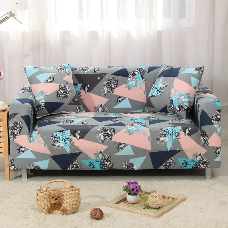 Botanical Floral Stretch All-Inclusive Sofa Slipcover