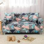 Botanical Floral Stretch All-Inclusive Sofa Slipcover