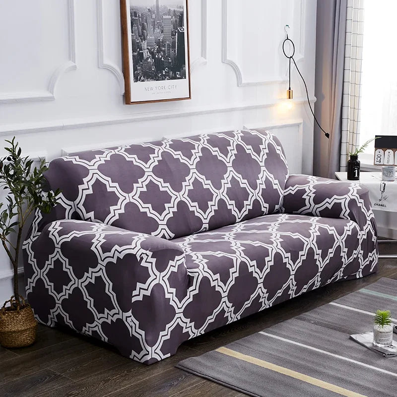 Botanical Floral Stretch All-Inclusive Sofa Slipcover