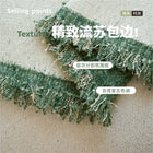 Festive Holiday Red Chenille Jacquard Anti-Scratch Sofa Slipcover Blanket